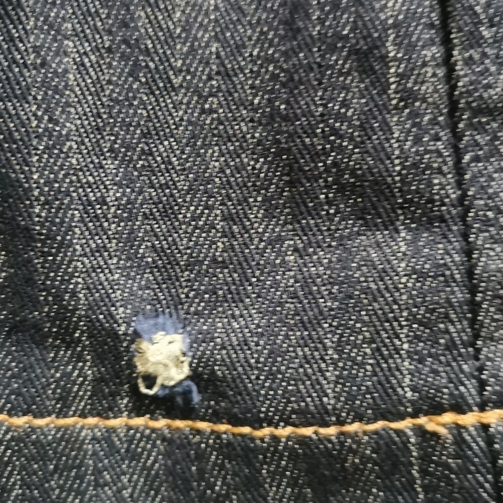 San Francisco mini pleated black denim skirt. - Picture 4 of 4